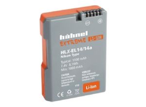 Hahnel Extreme HLX-EL14 / 14a   Li-ion Battery (replaces Nikon EL14 )