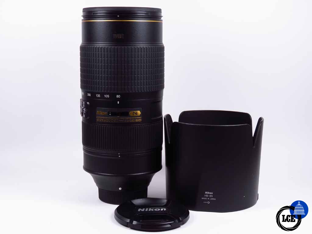 Nikon 80-400mm f4.5-5.6 Nano ED AFS VR