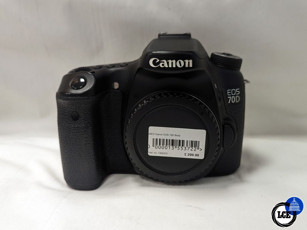 Canon EOS 70D Body low 17.1k shutter count