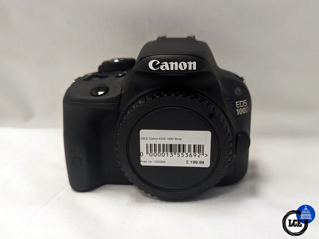 Canon EOS 100D Body very low 1.1k shutter count